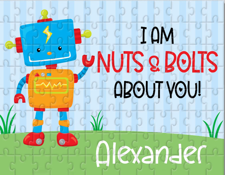 I am nuts and bolts about you