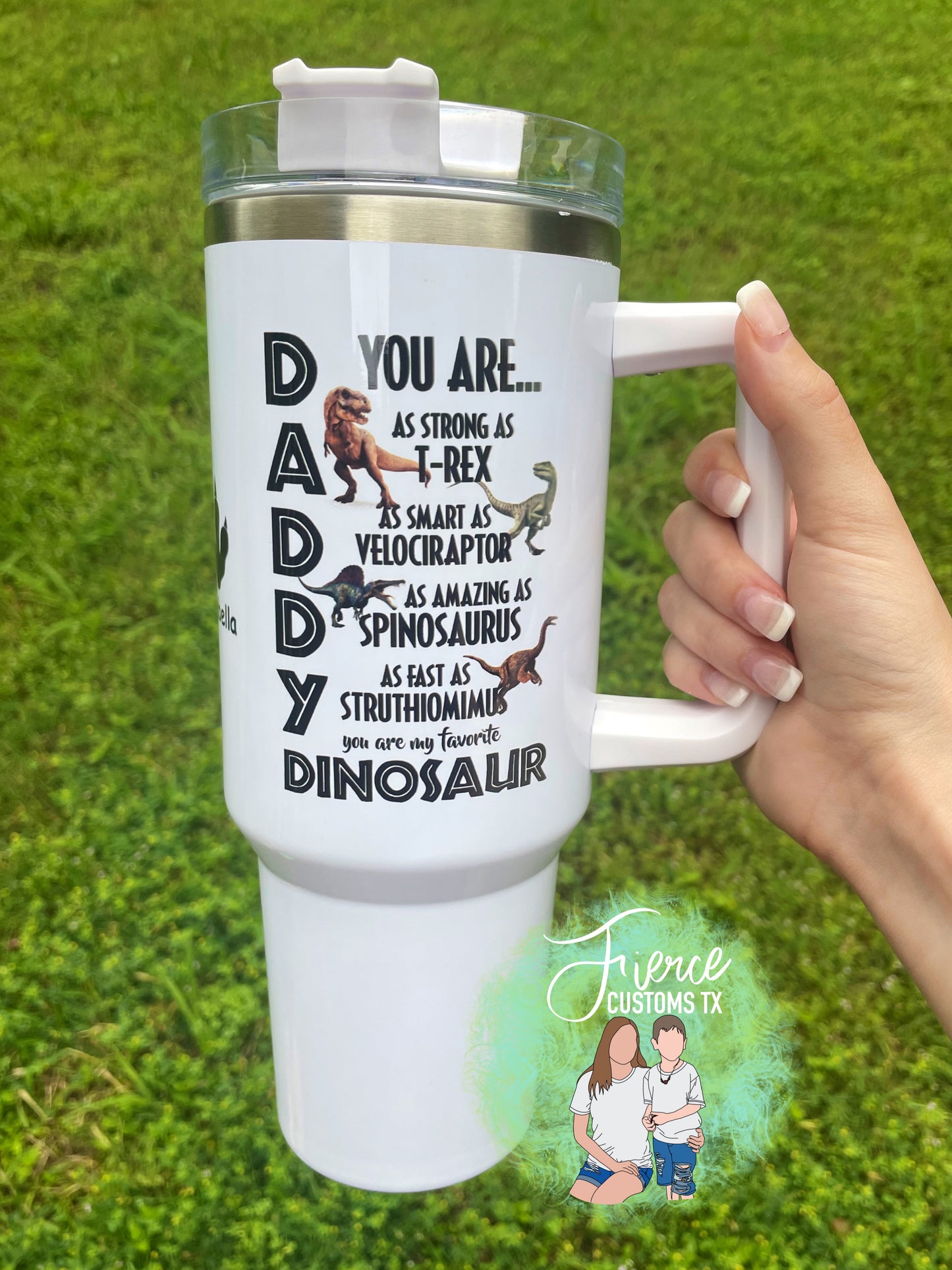 Daddysaurs 40oz Tumbler