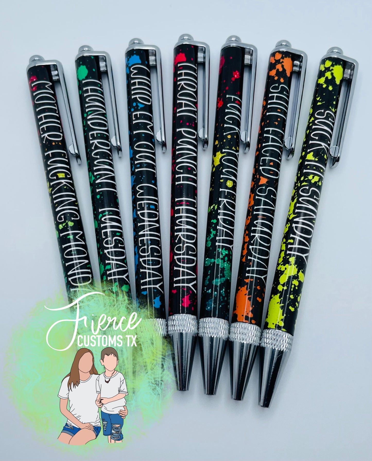 Days of the Week Pens